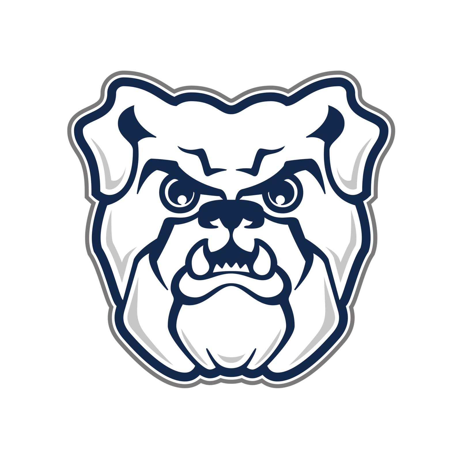 Butler Bulldogs College Basketball Logo