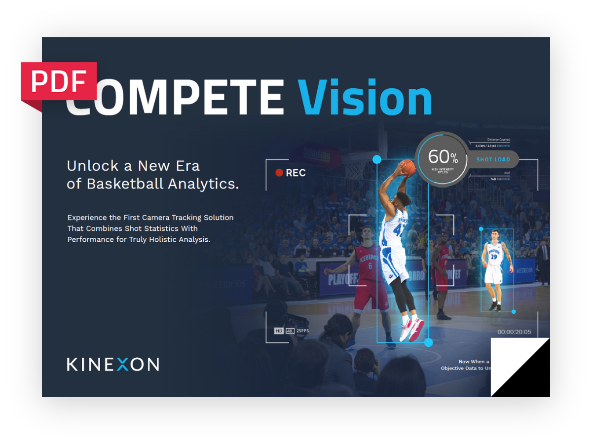 KINEXON is the world leader in collecting basketball analytics.
