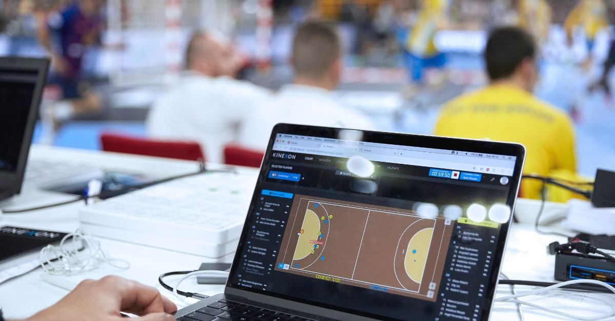 Handball analytics are used to monitor player movements to help cut down the risk of injuries.