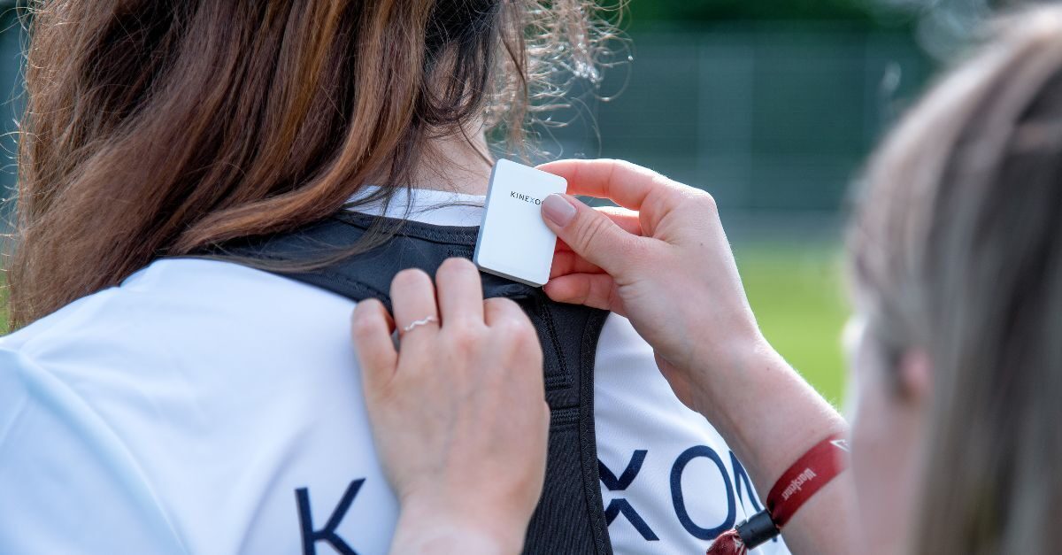 Wearable sports tracking sensors can be used by men and women and go into a vest or waistband.