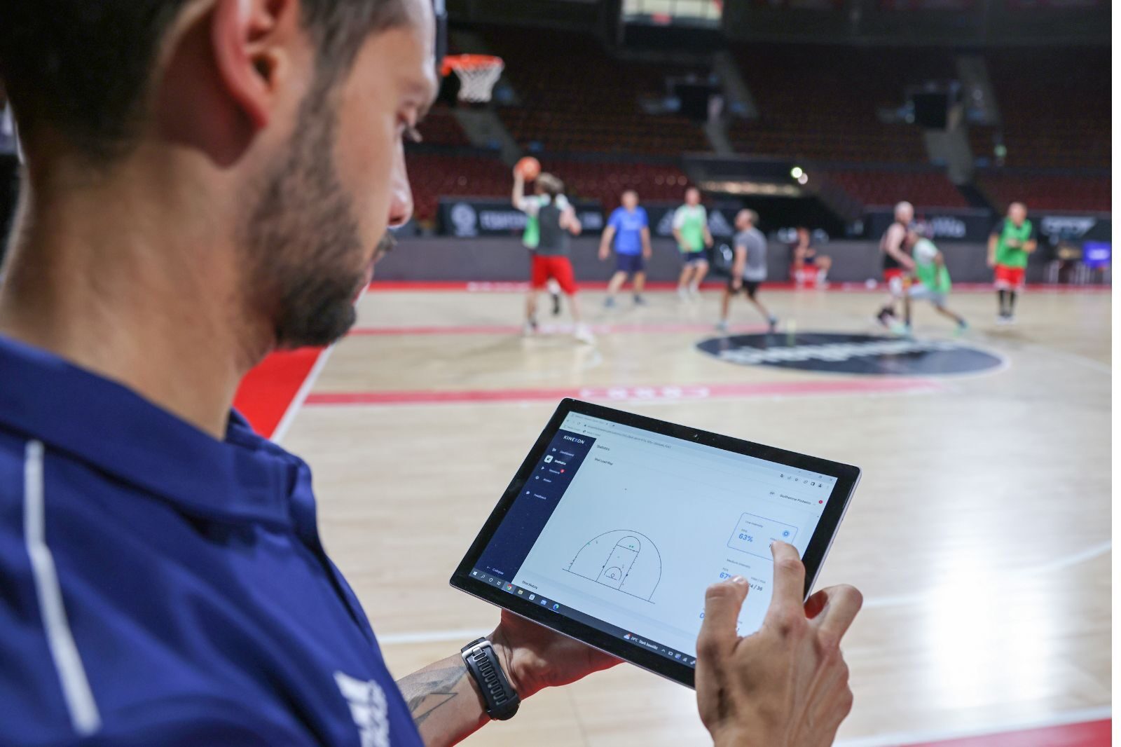Video recordings are the newest way coaches are getting basketball shot tracking from practice or games.