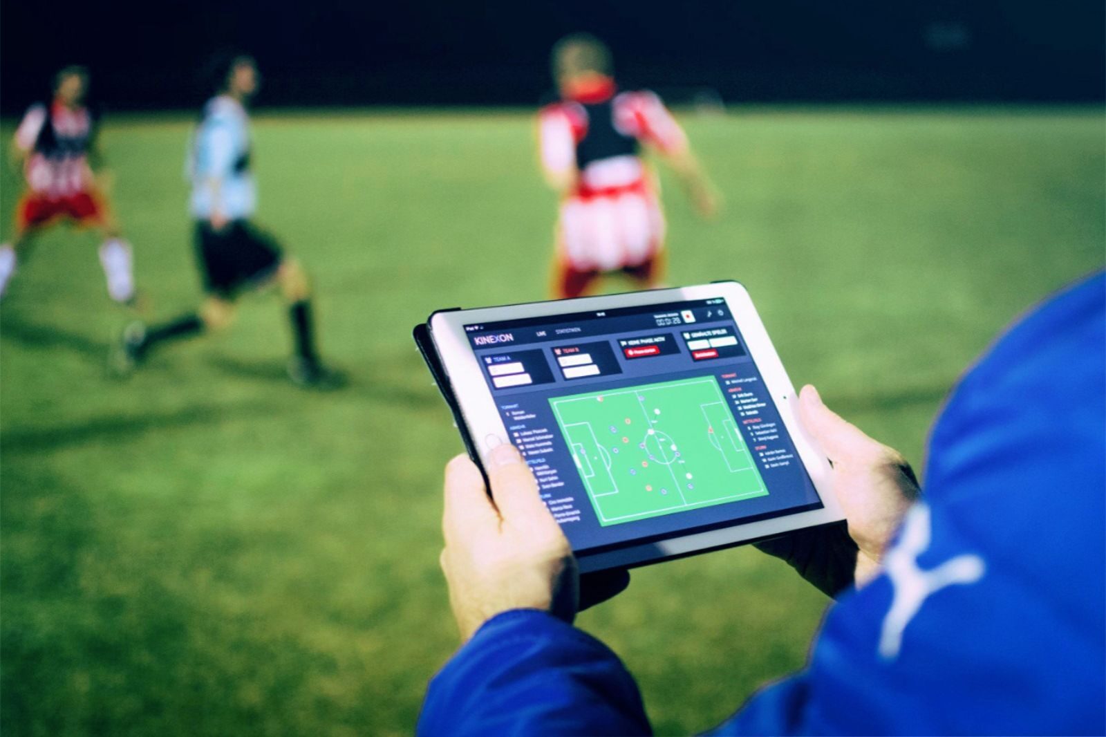 The use of data analytics in sports is now common, and coaches often monitor real-time information during a practice or game.