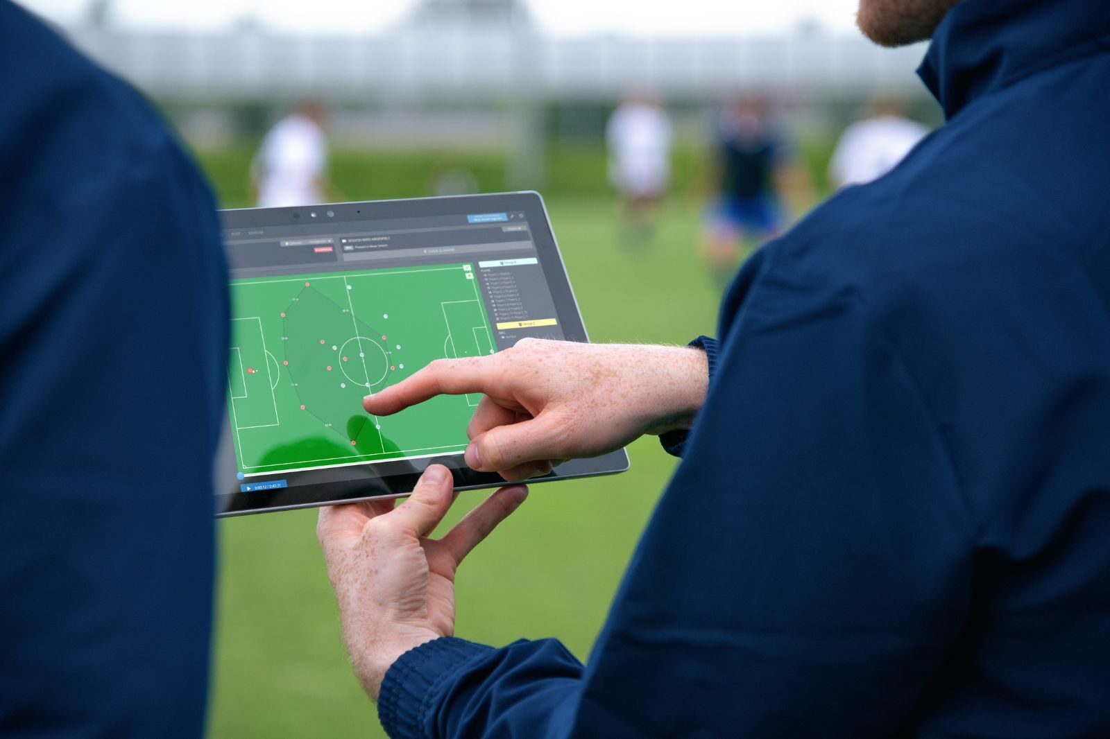Coaches are using sports data during practices and games to assess how fast and strong athletes are so they can apply the information during games.