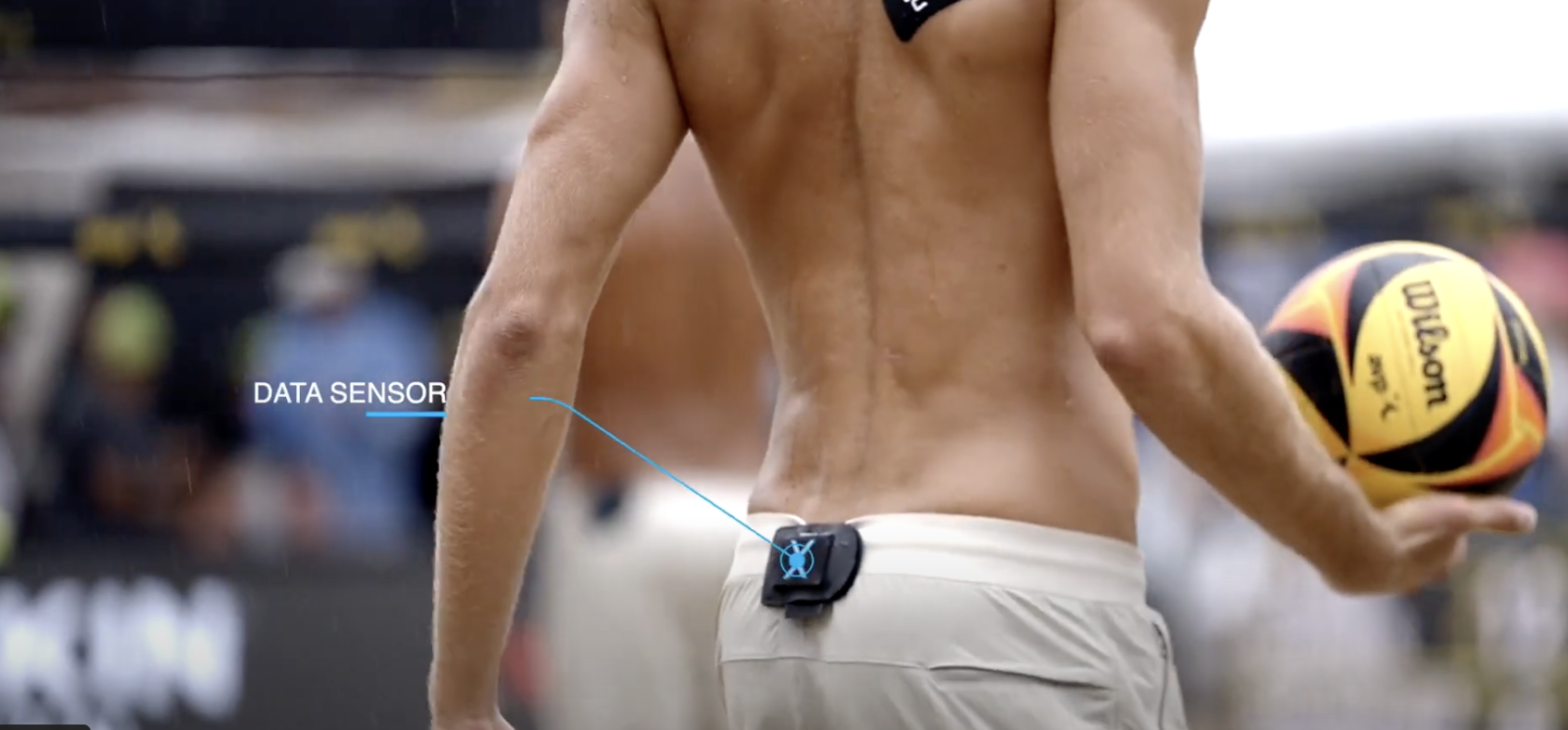 Even beach volleyball players are using wearables to collect sports data during matches.