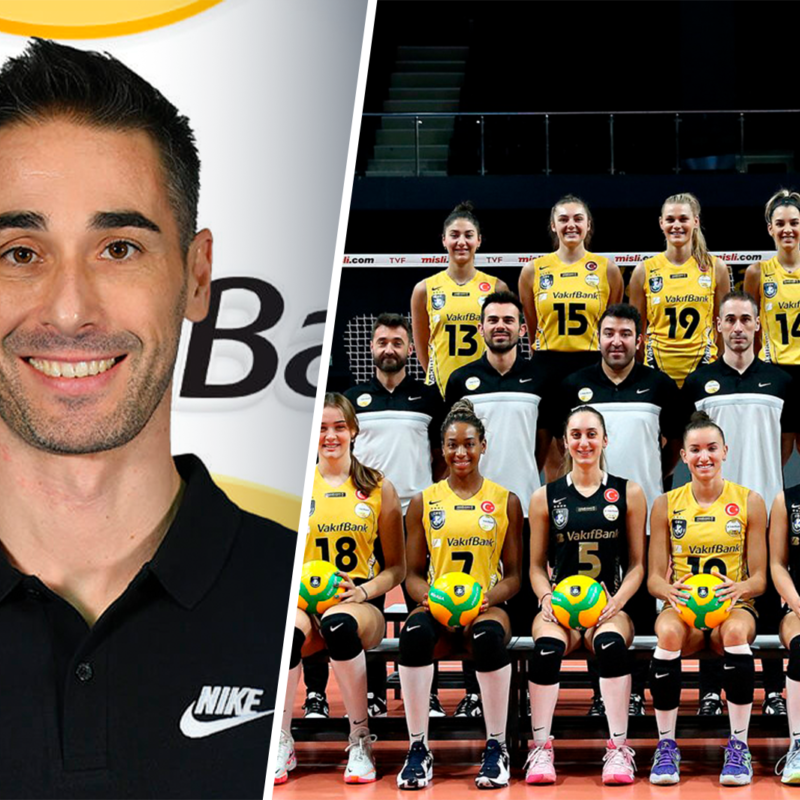 Sports Performance Volleyball coach Vanny Miale now uses player tracking to help his Turkish team Vakifbank win more games.